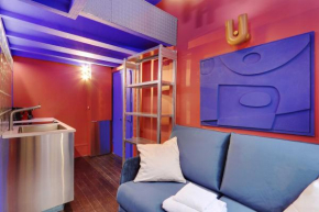 Colourful studio for 2 - Heart of Le Marais
